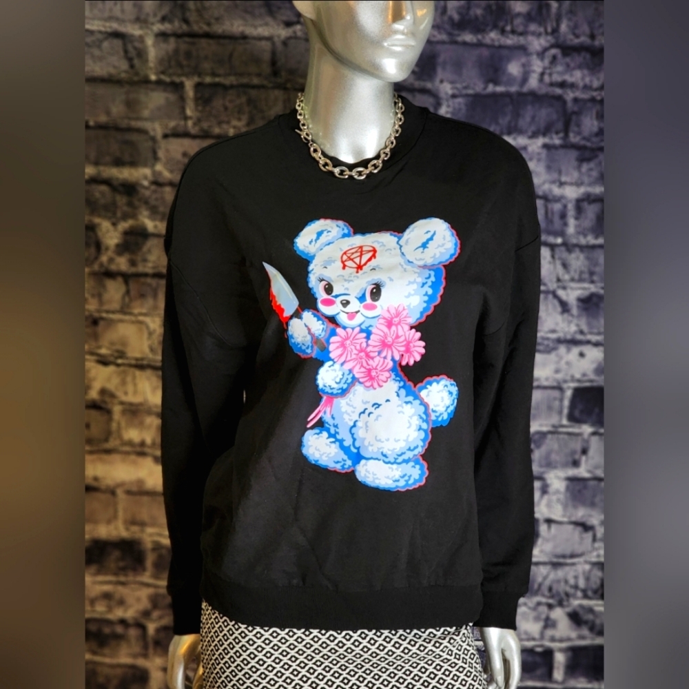 Medium Black Friday Killer Bear Sweatshirt